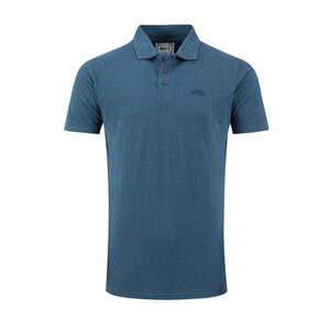 Weird Fish Mens Giles Pique Polo Shirt / Federal Blue